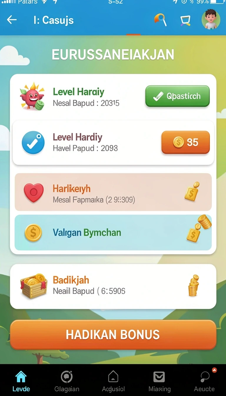 Beragam pilihan permainan menarik dalam aplikasi rogtoto App: Info, Rating, dan Link Download.